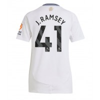 Echipament fotbal Aston Villa Jacob Ramsey #41 Tricou Deplasare 2024-25 pentru femei maneca scurta